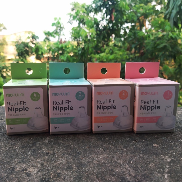 Núm thay thế bình sữa moyuum Hàn quốc số 1-2-3-4