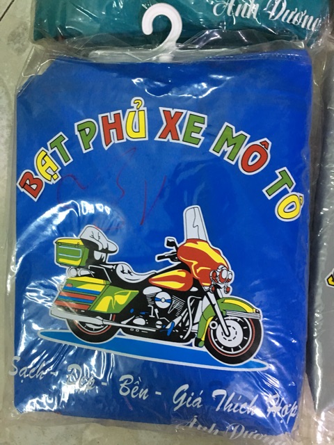 bạt phũ xe moto ( bạt trùm xe gán máy)