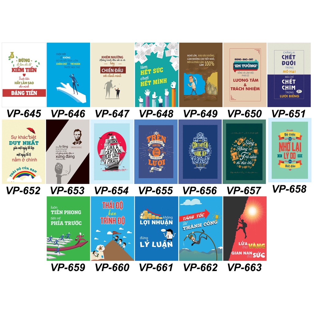 Tranh slogan treo văn phòng, tranh gỗ treo tường tạo cảm hứng làm việc
