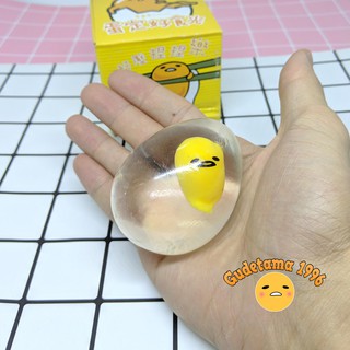  Trứng bóp Gudetama màu trong, đồ chơi trứng gudetama xả stress  Kmã IU