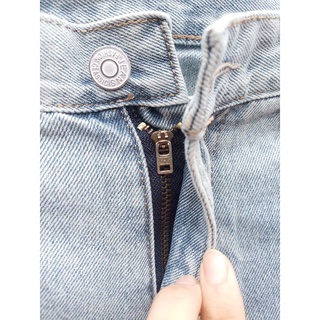 Quần Jeans Ống Xuông basic