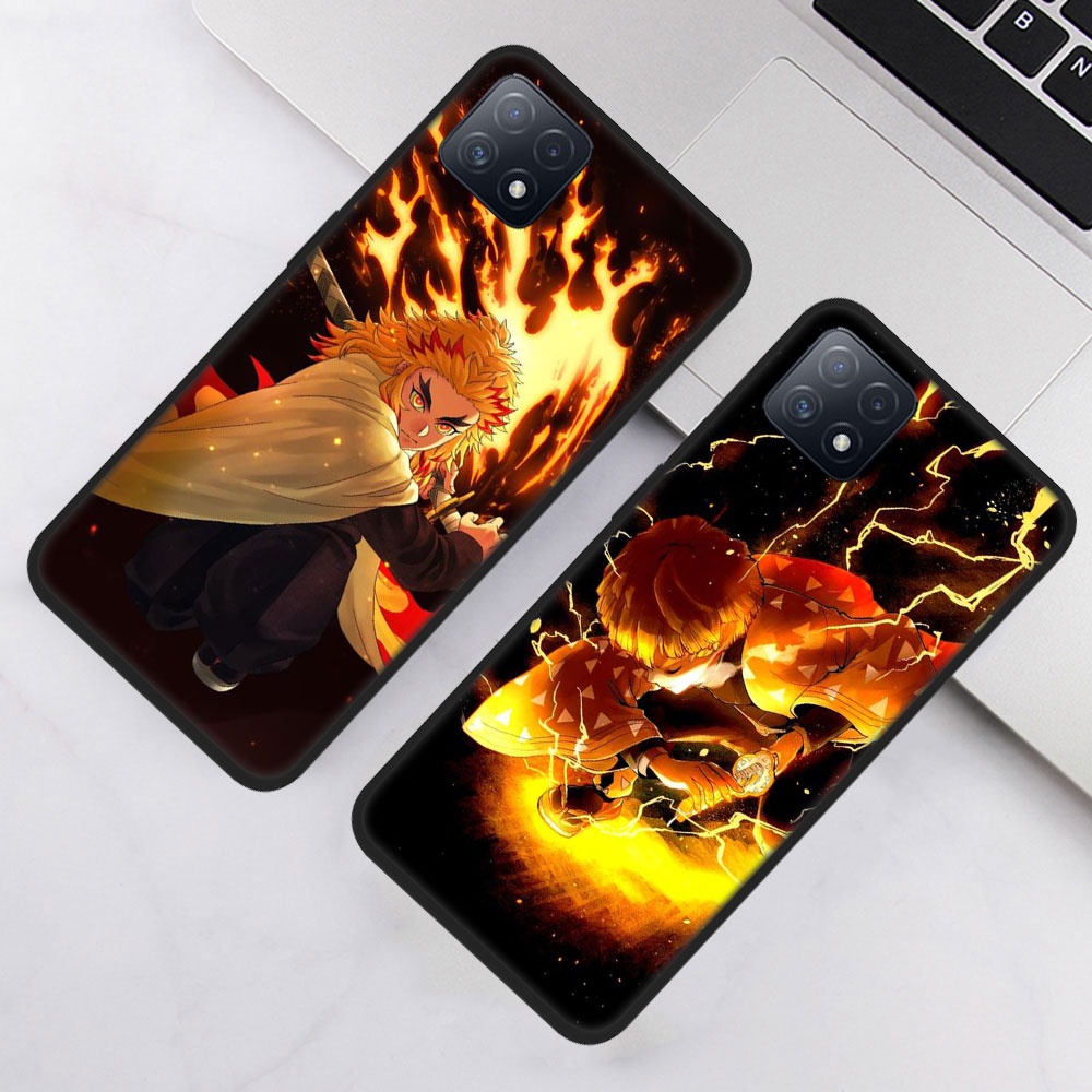 Ốp Điện Thoại Họa Tiết Demon Slayer Kimetsu no Yaiba Cho Xiaomi Redmi Note 10 Pro Max 10T 10S 10X AE2