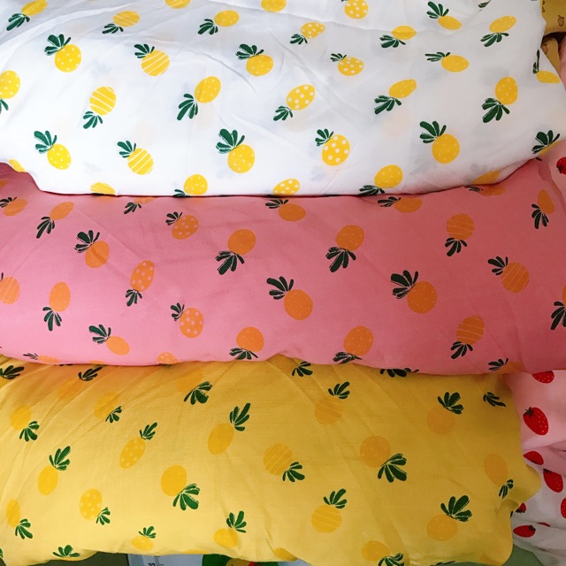 vải đũi lạnh quả dứa kẻ