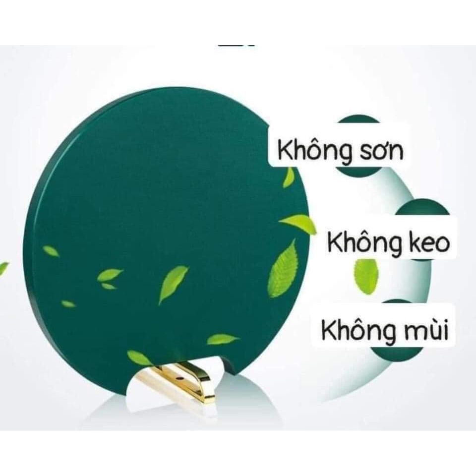 THỚT TRÒN KHÁNG KHUẨN CHỐNG XƯỚC CÓ ĐẾ XOAY DỰNG THỚT TIỆN DỤNG - SIZE 36CM
