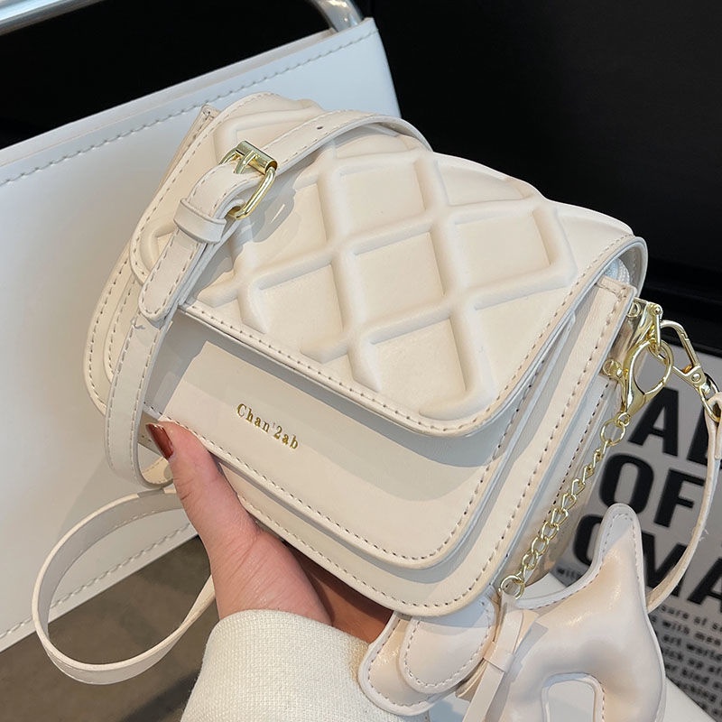 Túi vuông đeo chéo cho nữ phong cách thời trang phương Tây mùa xuân 2022