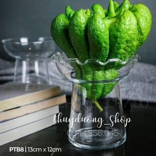Lọ thủy tinh để phật thủ