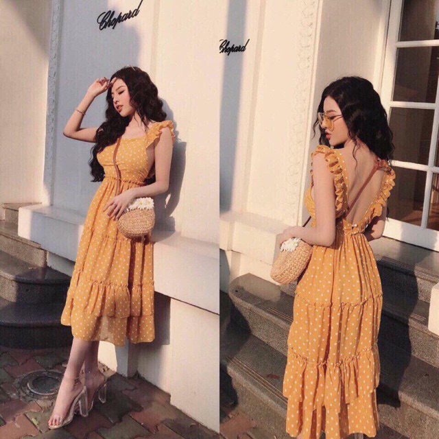 ĐẦM MAXI BI ĐI BIỂN DỄ THƯƠNG