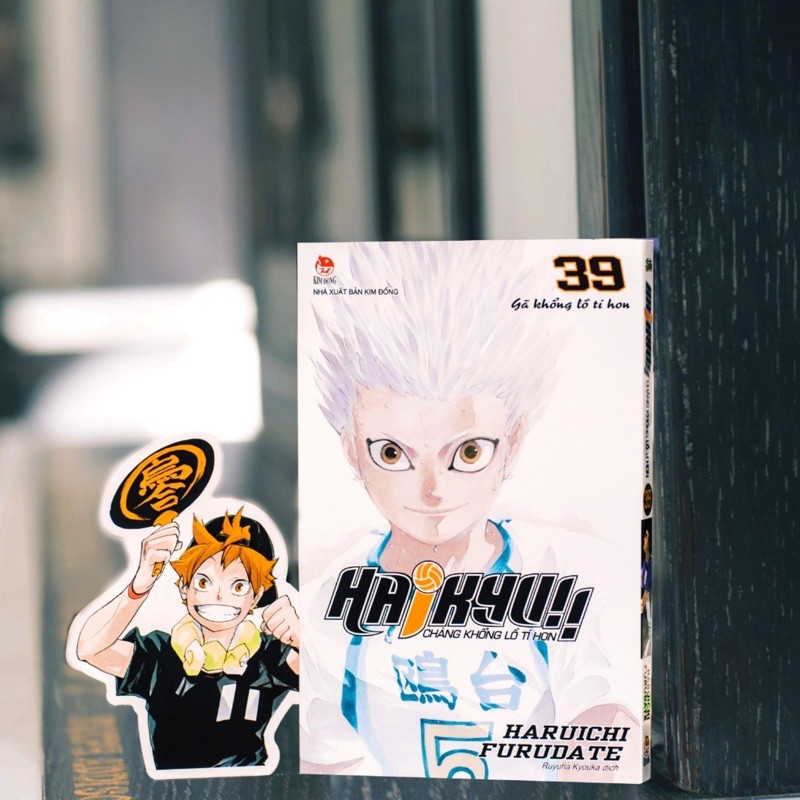 Truyện tranh- Haikyu Chàng khổng lồ tí hon - Tập 37,38.39.40... lẻ tập (Tặng kèm Bookmark Hinita) -NXB Kim Đồng