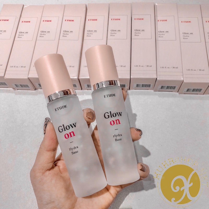 Kem lót có nhũ dạng Gel bắt sáng Etude House Glow on Base 30ml