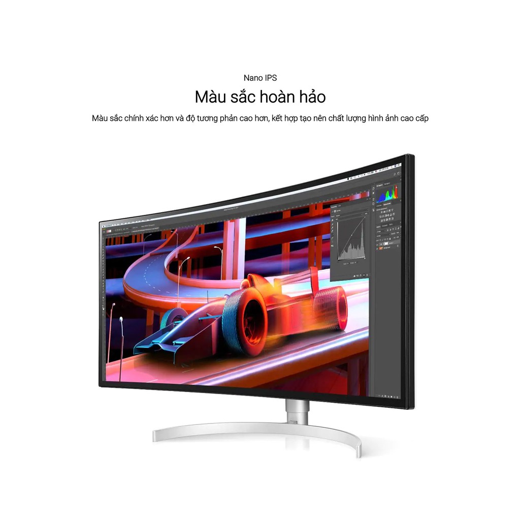 Màn hình cong LG UltraWide 34WK95C, 34 inch (34WK95C) - Hàng Chính Hãng