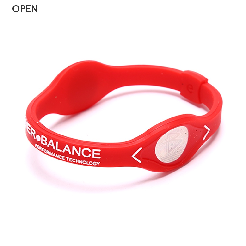 Vòng Đeo Tay Năng Lượng Cân Bằng Năng Lượng Silicone Ion
