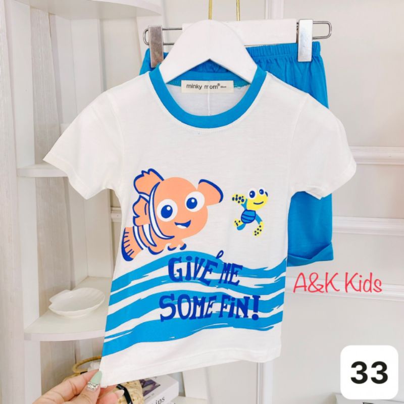 BỘ MINKY MOM LOẠI 1 BÉ TRAI SIZE 8-18KG