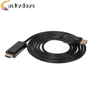 Cáp chuyển đổi từ displayport sang hdmi 1080p dài 1.8m