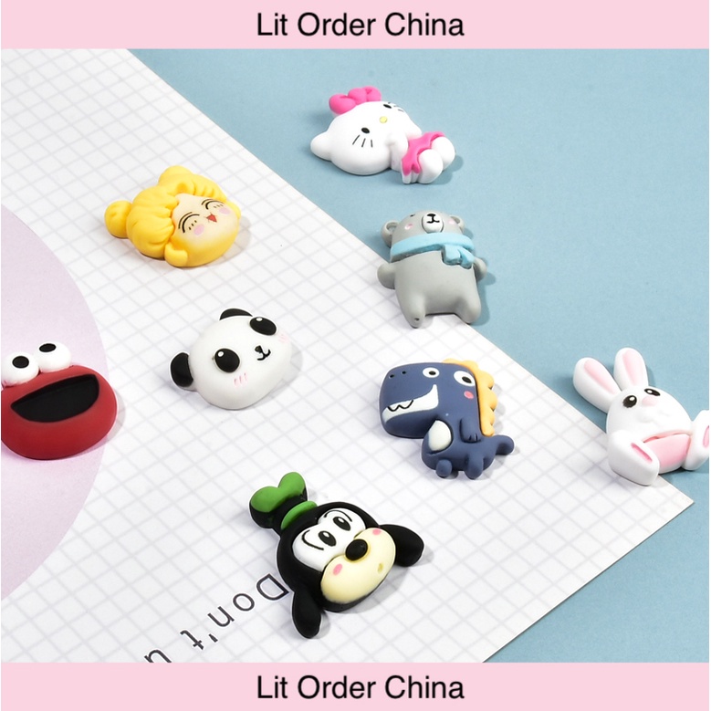 Lit sticker 3D nổi hình dán hoạt hình trang trí bình nước, bình giữ nhiệt, điện thoại, sổ tay