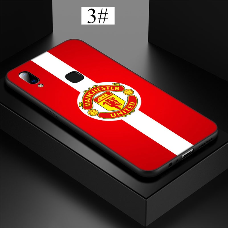 Ốp Điện Thoại Silicon Mềm Hình Logo Fc Manchester United Ne58 Cho Samsung Galaxy A82 A50S A50 A40 A40S A30S A30 A20E A20S A20 A12