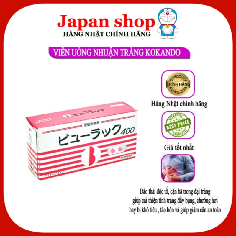 Nhuận Tràng Kokando Nhật Bản - Hộp 400 viên