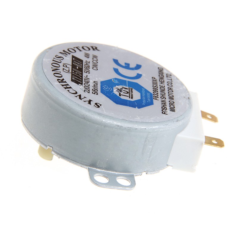 Động cơ đồng bộ AC 220-240V 4W 6RPM 48mm cho máy thổi khí 50/60Hz TYJ50-8A7 chuyên dụng