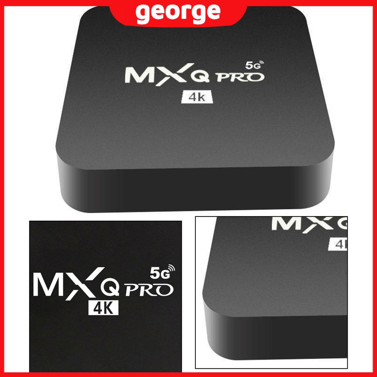 Bộ Tv Box Geomxqpro 5g 4k Thông Minh Kết Nối Wifi