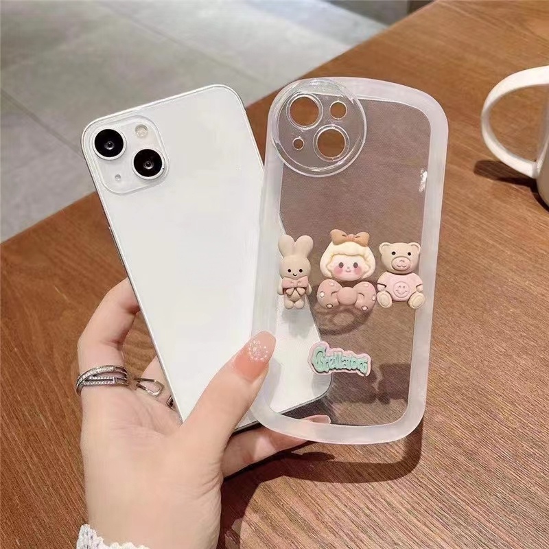 Ốp Điện Thoại TPU Silicon Mềm Trong Suốt Hình Đôi Mắt Cho Iphone 7G 8G SE 2020 7P 8P 13 12 11 Pro Max XS Max XR X XS