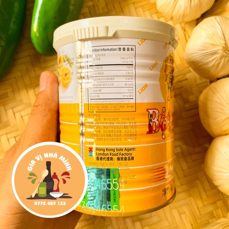 BỘT TRỨNG SỮA LION  CUSTARD POWDER 300GR