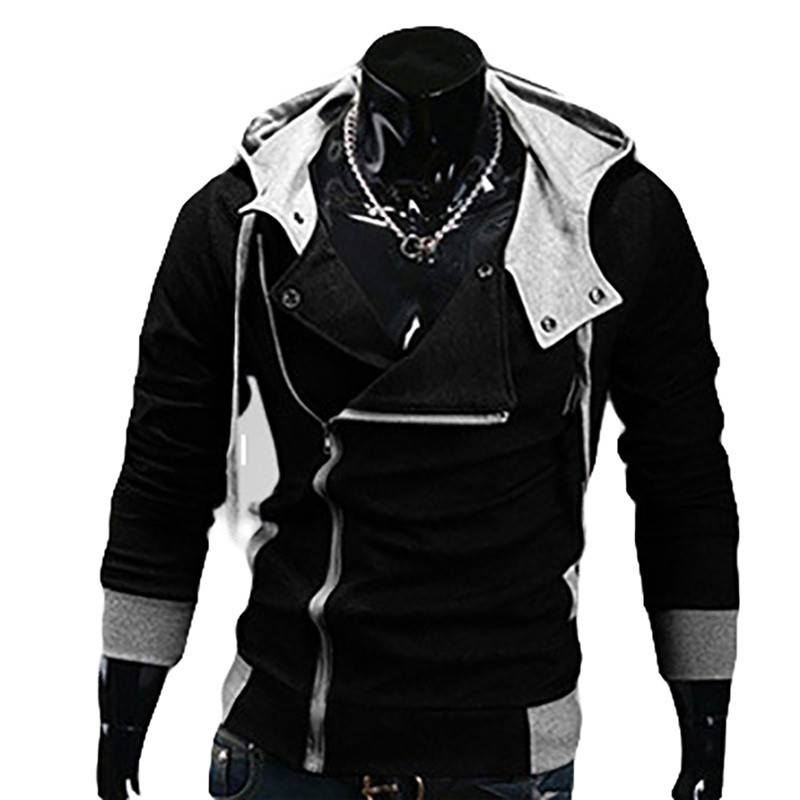 Assassins Creed 3 III Conner Kenway Hoodie Coat Jacket Assassin's Creed Zipper Men Hoodies Sweatershirt | BigBuy360 - bigbuy360.vn