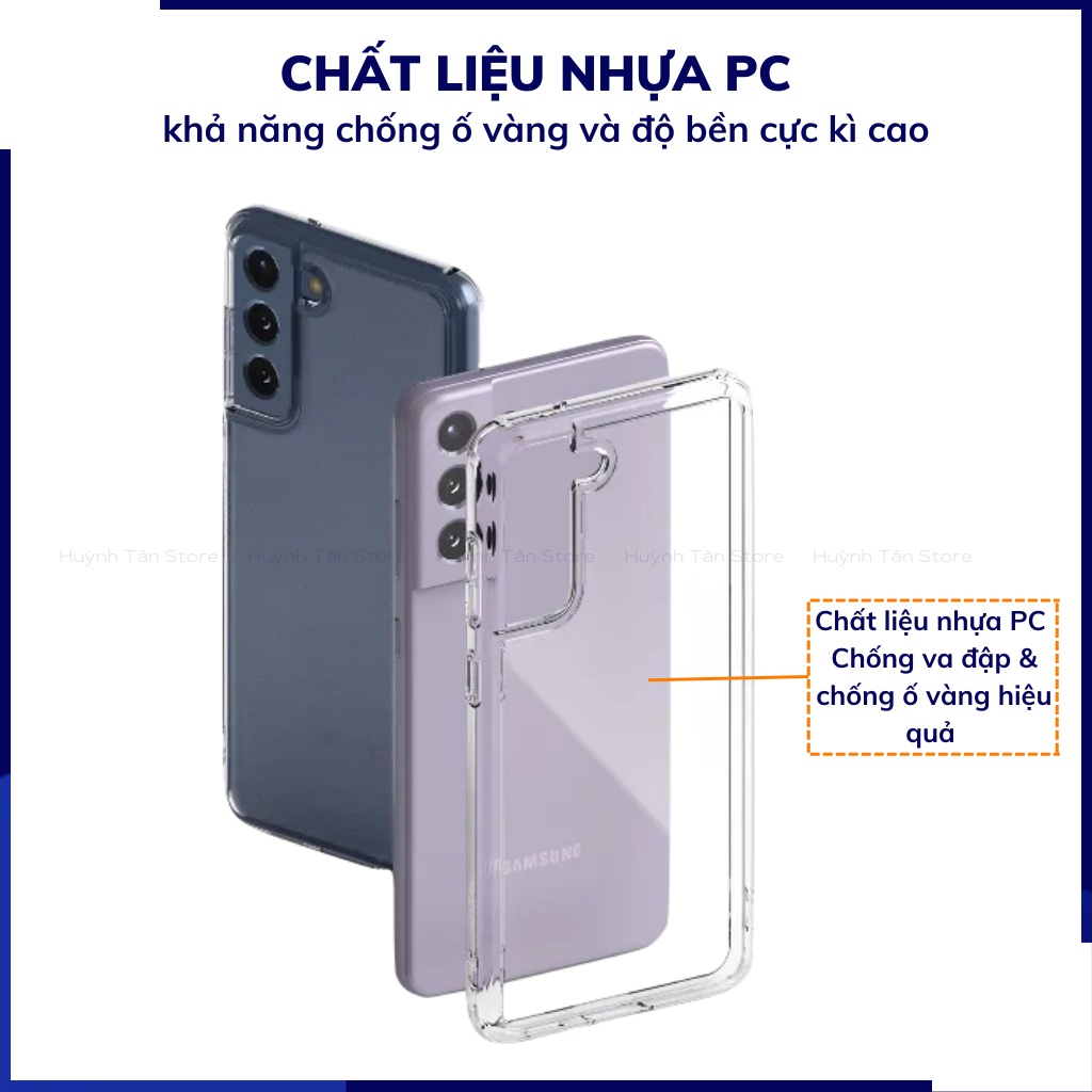Ốp lưng Samsung S21 Fe 5G chống sốc Ringke Fusion X chính hãng