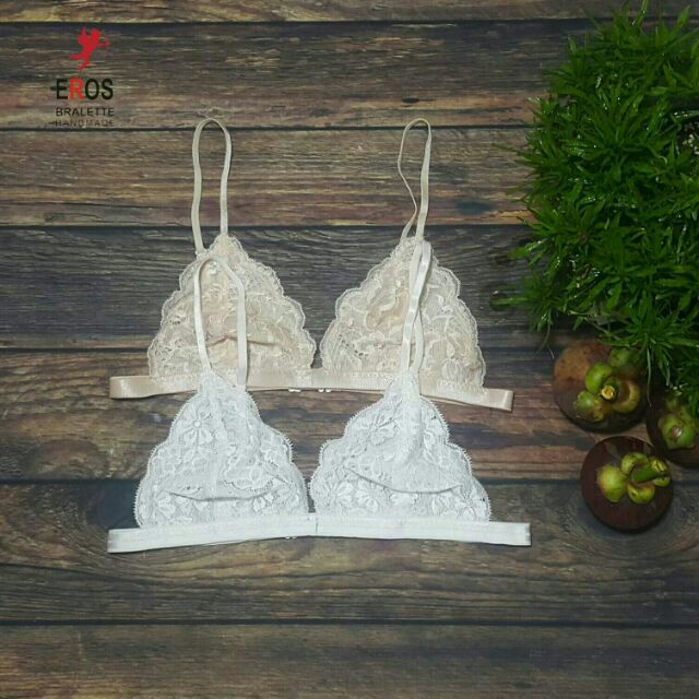 Combo Áo lót Eros bralette thiết kế trắng đen | BigBuy360 - bigbuy360.vn