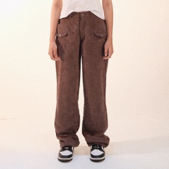 Quần Errorist Asley Plaid Pants Tím Than