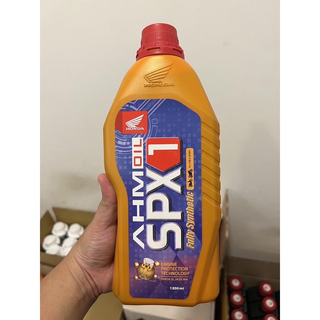 Dầu nhớt xe máy chính hãng Honda AHM Moto Oil SPX-1 10W-30