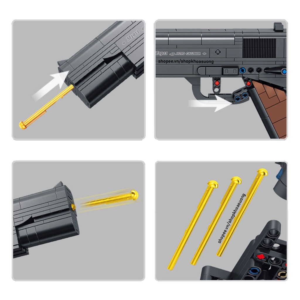 Đồ Chơi Mô hình Lục Desert Eagle Pistol