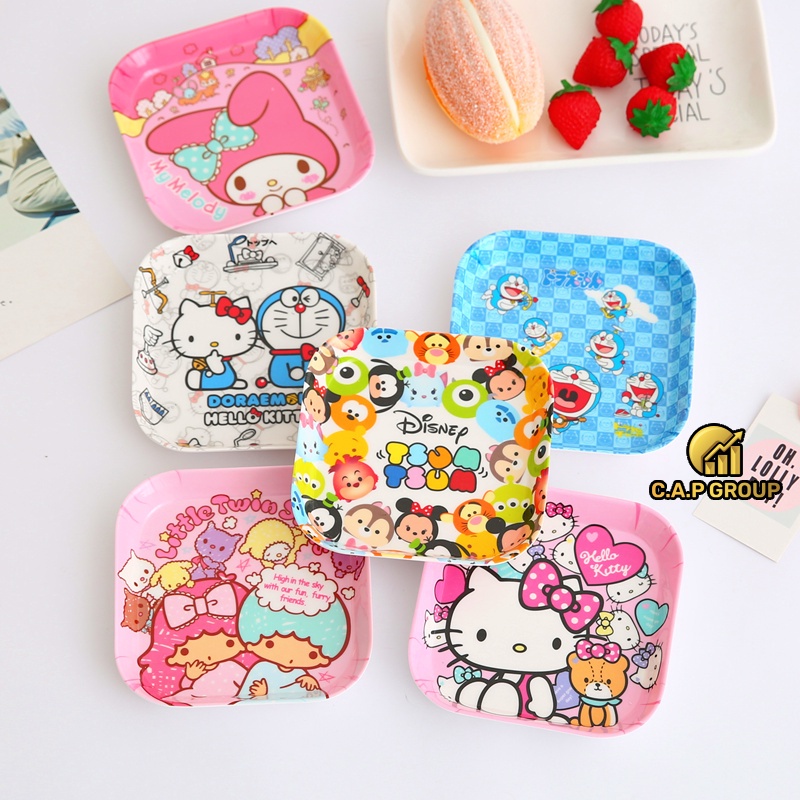 Đĩa ăn cho trẻ em cho bé đựng thức ăn đồ ăn vặt - 0X7i