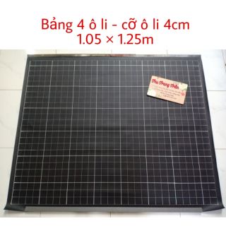 💢Bảng da 4 ô li - cỡ ô li 4cm - 1.05×1.25m - Ko nẹp