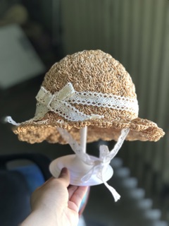 Mũ cói cho bé - cho mẹ