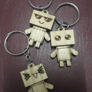 Móc khóa gỗ Danbo