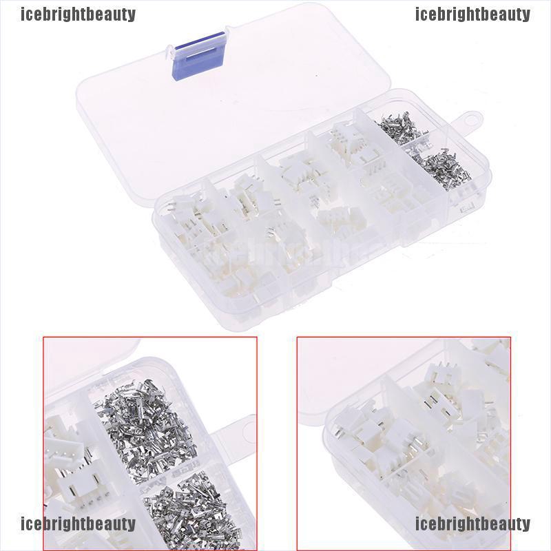 ★U I I ★Set 250 Đầu Nối Dây Điện XH2.54 2p 3p 4p pin 2.54mm Chuyên Dụng