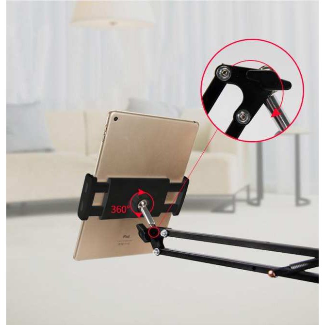 [Mã ELFLASH5 giảm 20K đơn 50K] Kẹp Máy Tính Bảng Thân Sắt Gấp Gọn Stand Cực Chắc Chắn | BigBuy360 - bigbuy360.vn