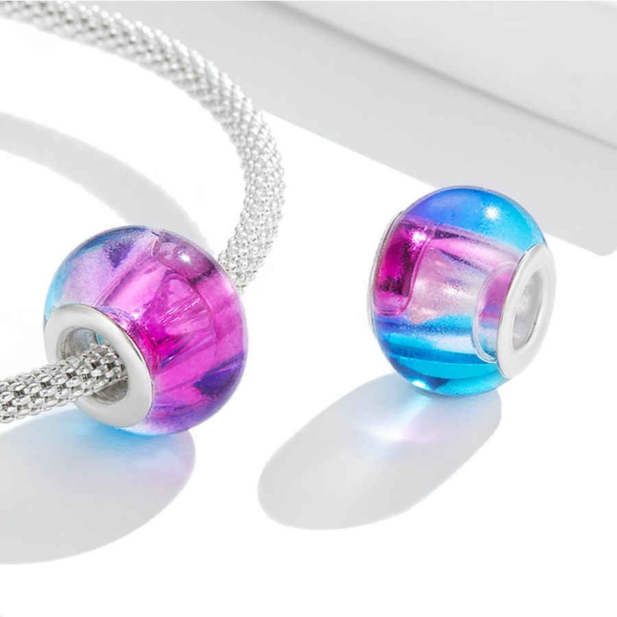 Chuỗi Hạt Gỗ Hình Lâu Đài/Vuông/Rắn Nhiều Màu Mới