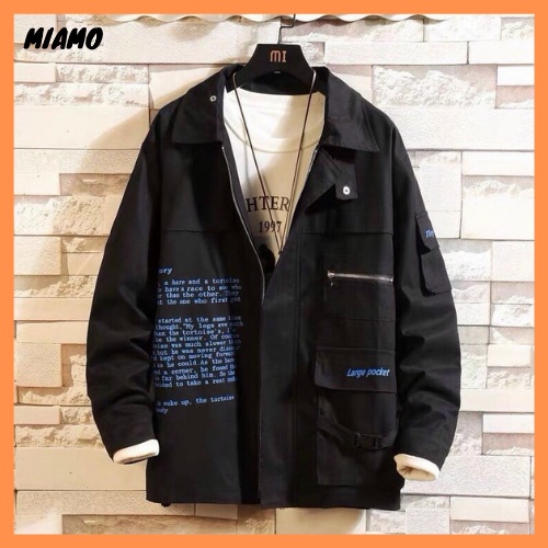[Freeship] Áo khoác kaki nam nữ cao cấp  thời trang Miamo TP094