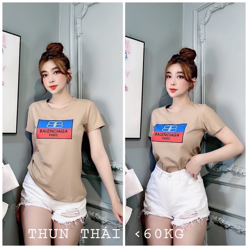Áo thun thái form dưới 60ki hàng bán  shop chat đẹp  mát