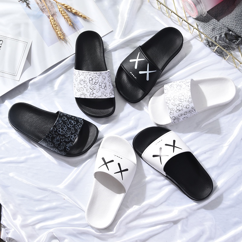 Dép quai ngang đơn giản cặp đôi nam nữ - US542