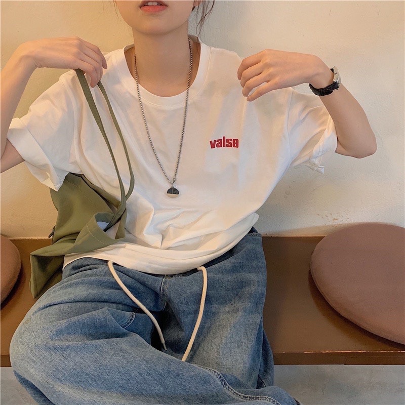 Áo thun phông nam nữ PINK tay lỡ form rộng VALSO Unisex