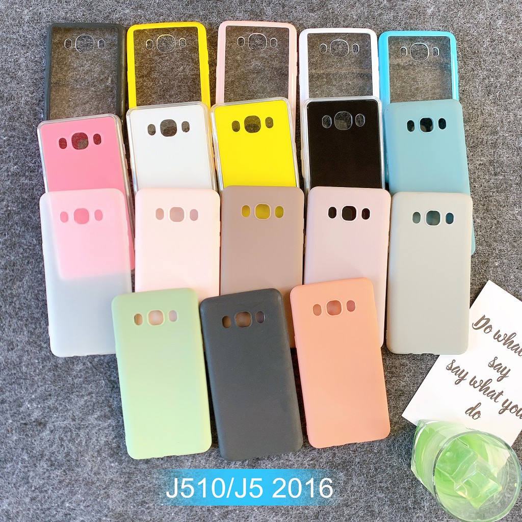 [Samsung J510/J5 2016] Ốp Lưng Điện Thoại Giá Rẻ Nhiều Màu