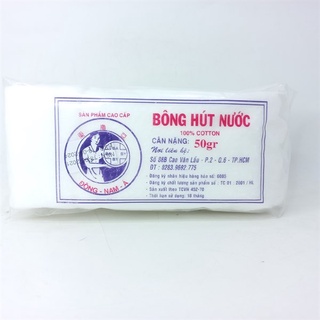 Bông gòn hút nước 50g / 100g / 0.5kg