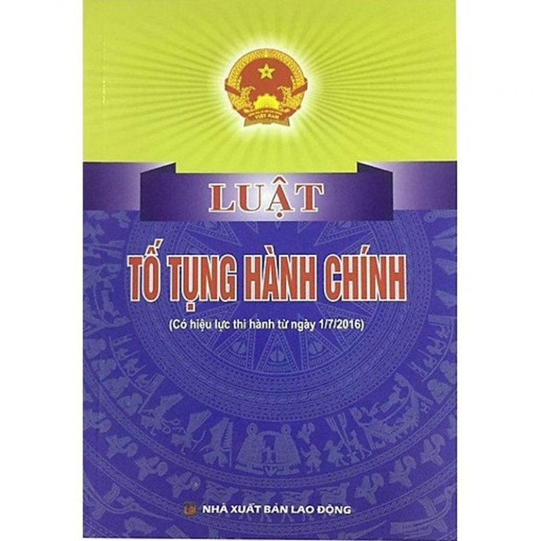 Cuốn sách Luật Tố Tụng Hành Chính (tái bản)