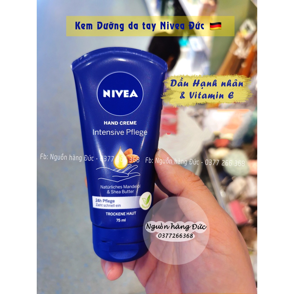 Kem dưỡng da tay Nivea Đức CAO CẤP Q10, Repair - Nguồn hàng Đức