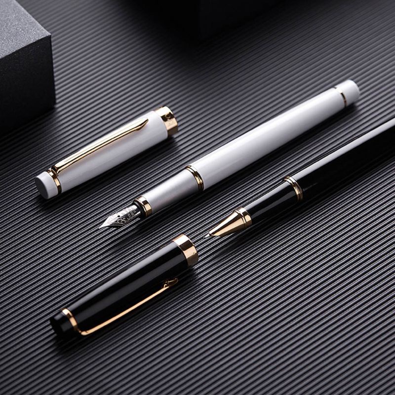 Goo Bút Mực Kim Loại Cổ Điển Kèm Hộp Đựng