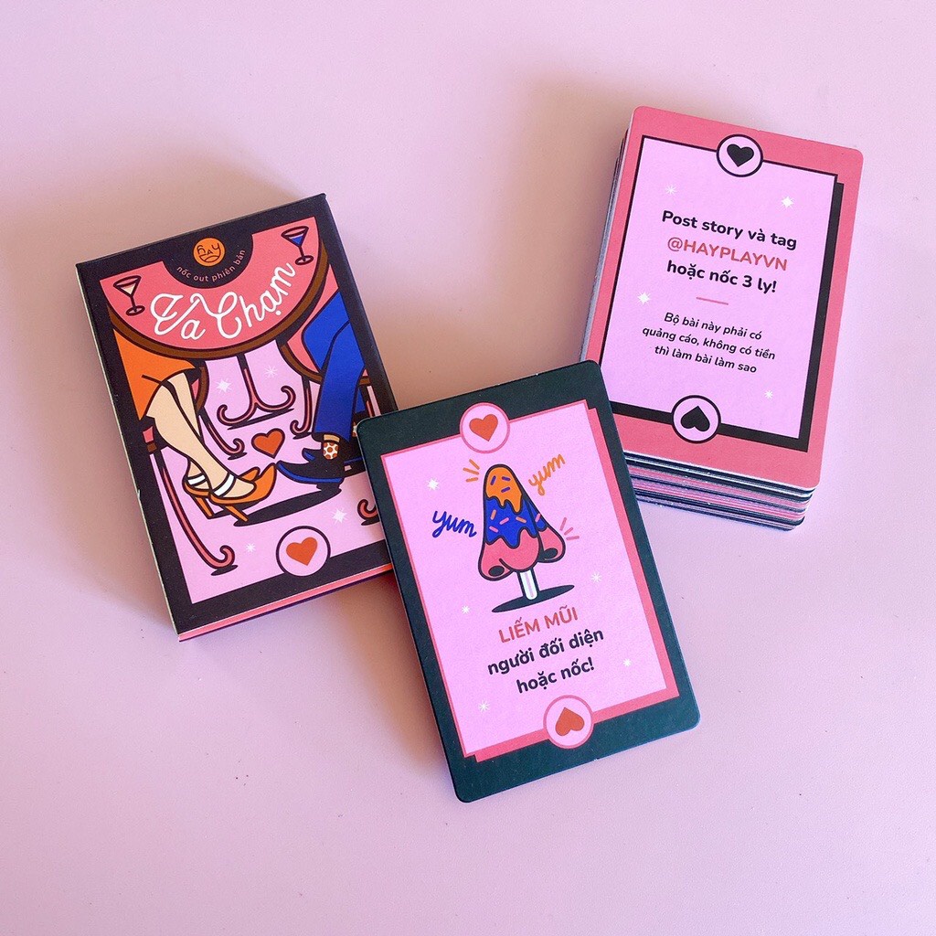 Mua Combo drinking game dành cho bạn bè và hẹn hò ''Va Chạm Lói Hay
