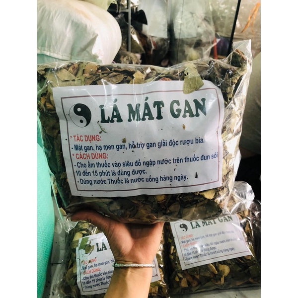1kg Lá mát gan tiêu độc,mát gan , hạ men gan