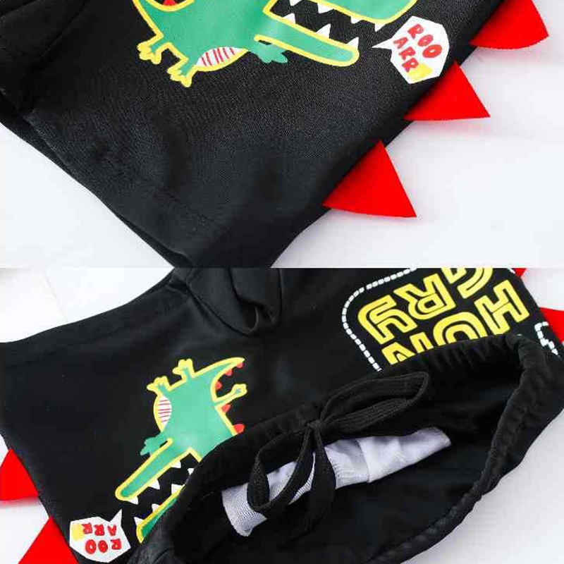 Quần bơi boxer in họa tiết thời trang nhanh khô dành cho bé trai