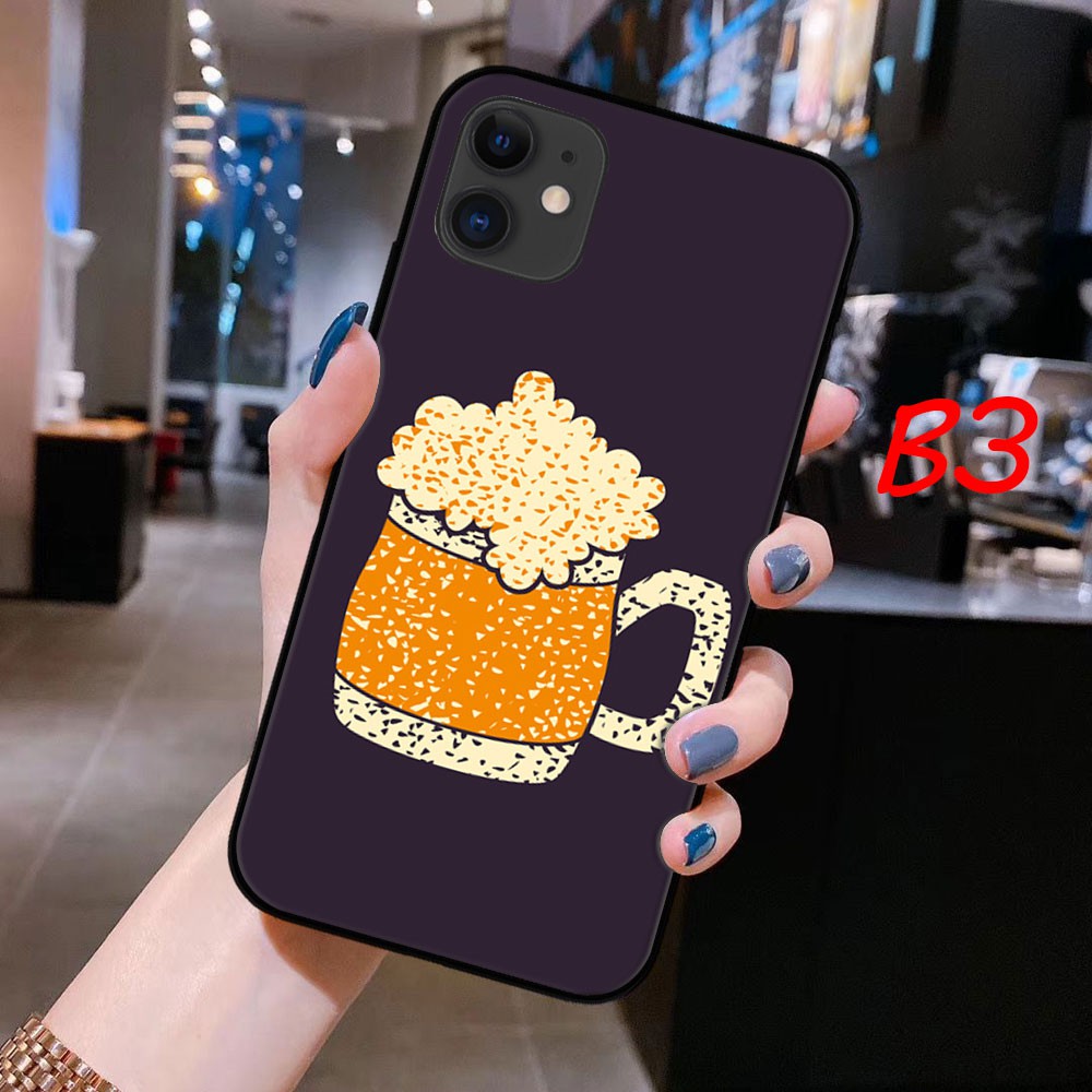Ốp điện thoại hình ly bia đặc sắc cho iPhone 11 Pro Max XS MAX XR X 8 7 6s 6 Plus SE 2020